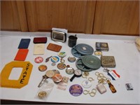 O State, Buttons, Tins and CAMEL Lighter