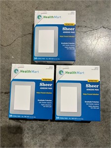 3 Boxes Large Adhesive Bandages #60