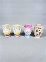 (4) Hull Pottery Vases