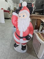 Large santa blow mold