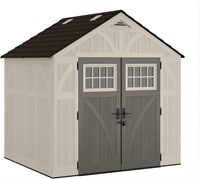 Suncast 8' x7' HD Resin Tremont Storage Shed Cream