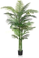 Artificial Golden Cane Palm Tree 6 Feet