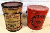 2pcs- Mansfield OH- Scholls axle Grease can & more