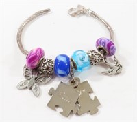 MICHAEL ANTHONY STERLING BRACELET CHARMS & BEADS