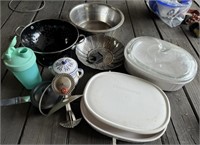 Dishes, Bakeware, Early Mixer & More