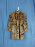 Vtg Rosecraft Modes Fur Coat