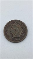 1904 Indian Head Cent