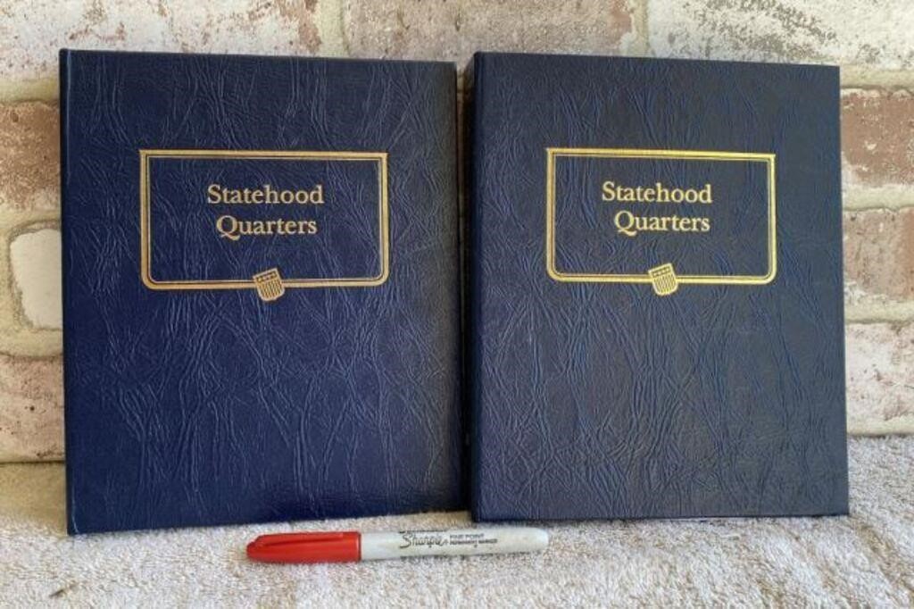 (2 PCS) STATEHOOD QUARTER BINDERS