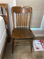 Vintage Oak Side Chair