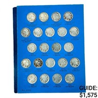 1913-1938 Buffalo Nickel Book (64 Coins)