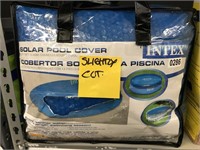 Intex 12' solar pool cover  *see desc