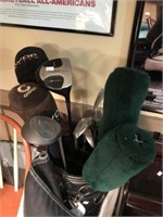 Golf clubs incomplete set