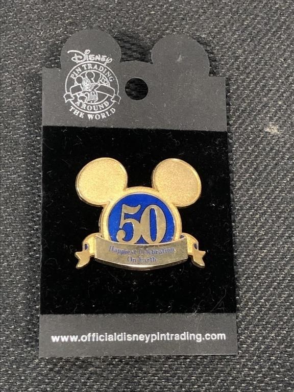 Disney 50 Years Mickey Mouse pin