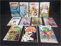 Group of comics, Teen Titans, Legion, etc. Box lot