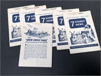 Magic Carpet Tours Stereo View Cards