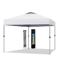 N4862 10x10ft Instant Pop-up Canopy Tent, White