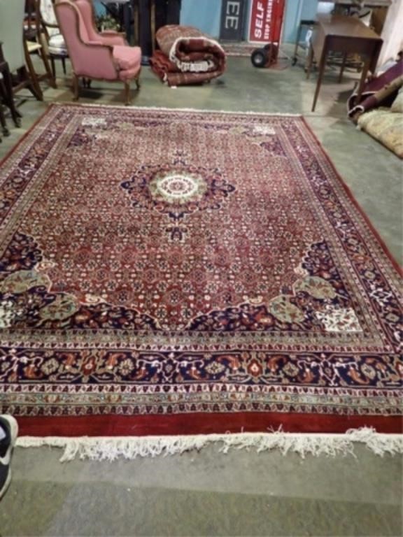 LG RED ORIENTAL RUG 99x138