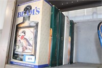 6 JIM BEAM DECANTERS IN BOX DUCK STAMP EDITIONS