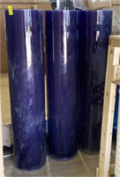 Clear PVC Rolls, 48in W, length unknown