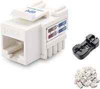 Cable Matters UL Listed 25-Pack RJ45 Keystone