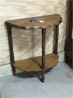 21x24 Half Moon Side Table