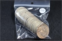 Bag Lot - Roll - Mixed Date Franklin Half Dollars