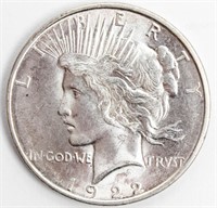 Coin 1922-D Peace Silver Dollar Brilliant Unc.