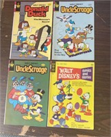 Walt Disney comic lot of 4