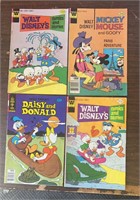 Walt Disney Comic book Lot Of 4