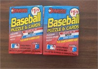 1989 Donruss Baseball Cello Pack Lot Of 2