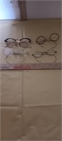 (4) Pair Vintage Eyeglasses