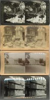 FAMOUS RESIDENCES STEREOVIEW CARDS (9)