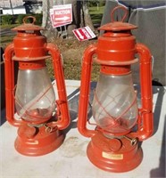 Red Detz Lanterns x2