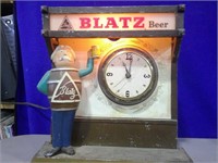 Blatz display and clock