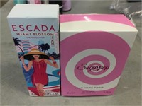 NEW! SUGAR POP & ESCADA MIAMI BLOSSOM COLOGNE