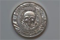 2 ozt Silver .999 Pirate Ship Round