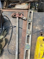 Pipe bender, square, metal level