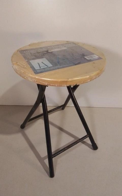 Folding Stool 18"H