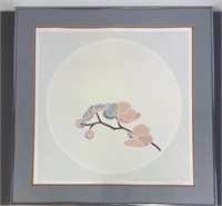 Katherine Cox Serigraph Spring Festival Signed