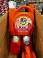 1 Case Tide Downy Detergent; 4 Jugs Per Case