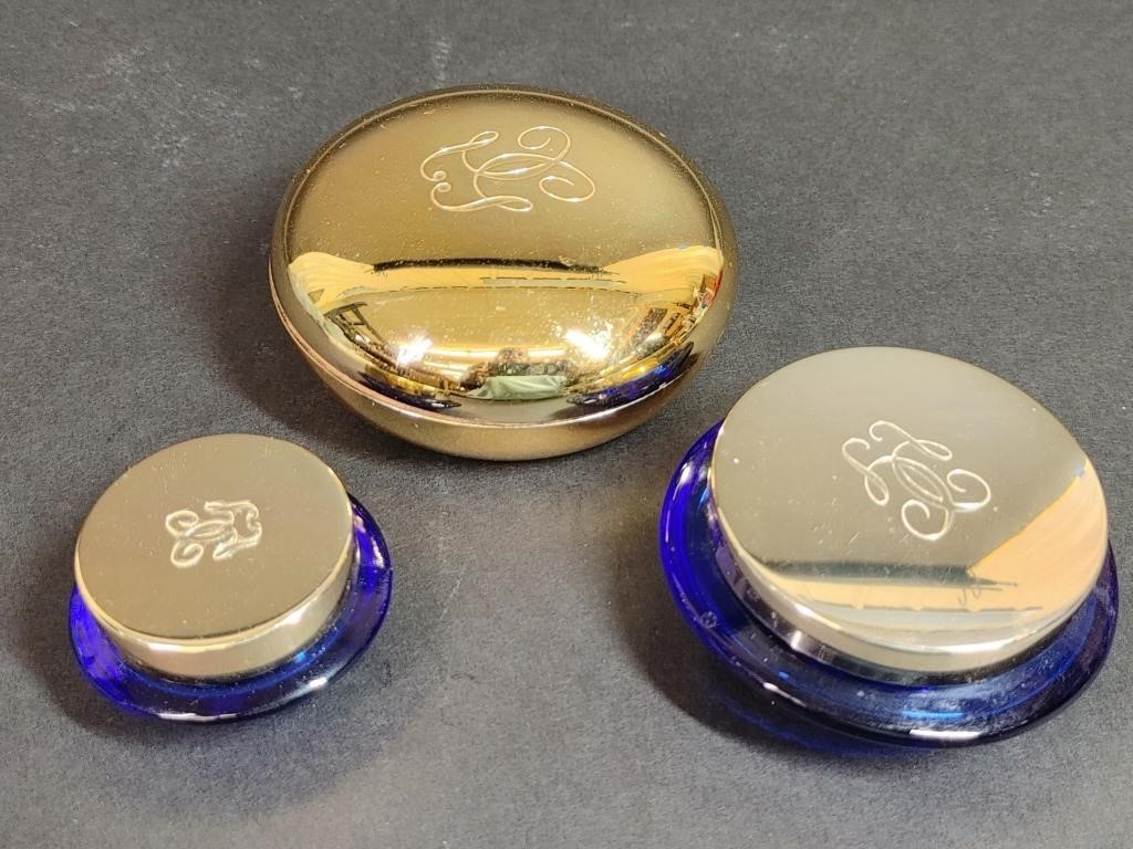 Three Guerlain Paris Empty Containers