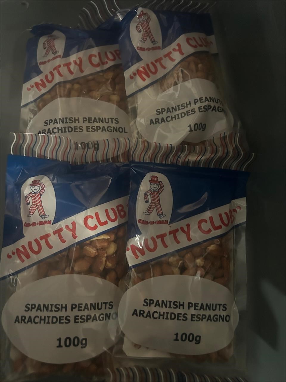 NEW (4x100g) Spanish Peanuts