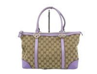 Gucci GG Canvas Heart Handbag