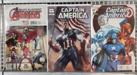 EXx3: 3 CAPTAIN AMERICA related EXCLUSIVE VARIANTS