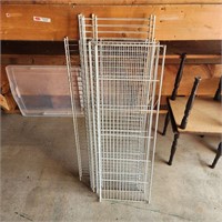 Plastic Coated Wire Shelving