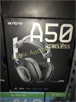 ASTRO $225 RETAIL A50 WIRELESS GAMING HEADSET-