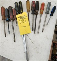 ASSORTED SCREW DRIVERS