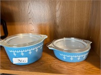 VTG PYREX BOWLS WITH LIDS