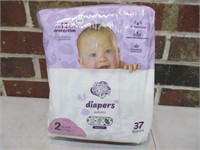Diapers Sz 2 12-18 Mos
