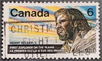 Henry Kelsey 1970 First Explorer 6 Cents Stamp #51